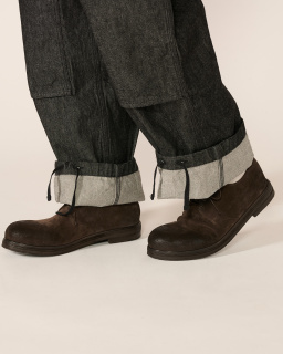 Engineered Garments - Pantalon Painter - Noir - allanjoseph