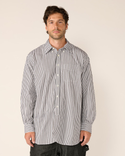 Engineered Garments - Chemise 19th Century - Marron/Noir - allanjoseph