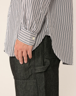 Engineered Garments - Chemise 19th Century - Marron/Noir - allanjoseph