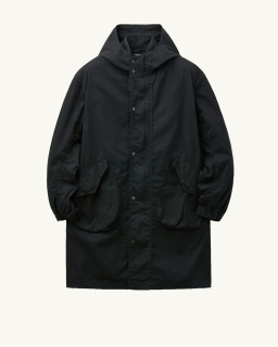 Sage de Cret - Manteau Oxford - Noir - allanjoseph
