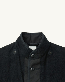 Sage de Cret - Manteau Oxford - Noir - allanjoseph