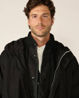 Sage de Cret - Manteau Oxford - Noir - allanjoseph