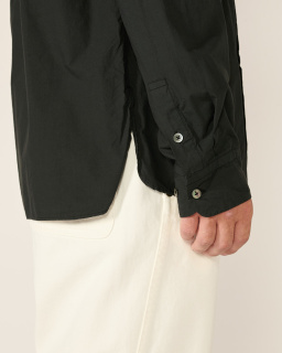 Sage de Cret - Chemise en popeline - Noir - allanjoseph