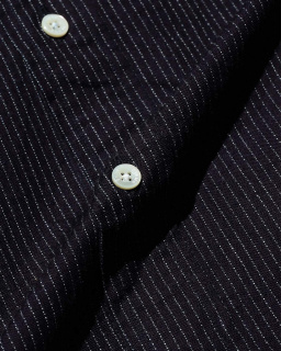 Beams + - Chemise rayée - Indigo - allanjoseph