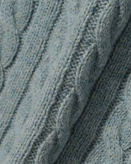 Beams Plus - Pull torsadé - Bleu - allanjoseph