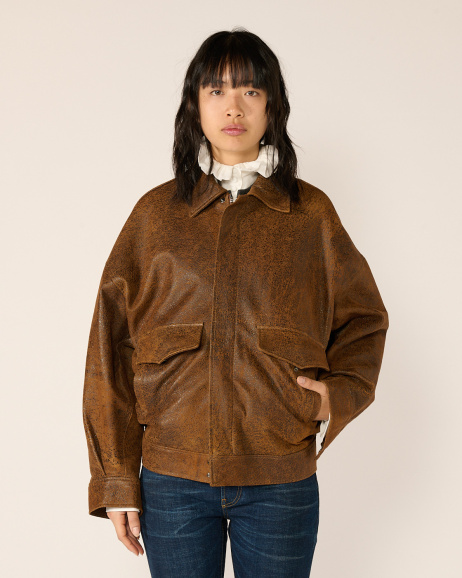 Giorgio Brato - Leather Blouson - Brown - allanjoseph