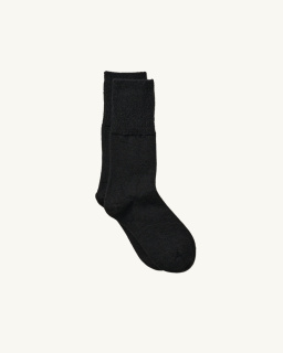 Yahae - Fine Gauge Socks - Black - allanjoseph