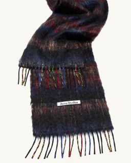 Acne Studios - Mohair Scarf - Tartan - allanjoseph