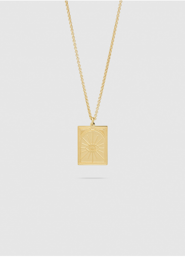 Tarot Sun Pendant - Or