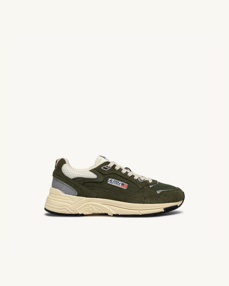 Autry - Hyperway - Kaki/Blanc - Homme - allanjoseph