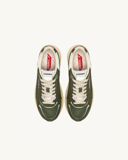 Autry - Hyperway - Khaki/White - Men - allanjoseph