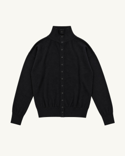 Barena - Cardigan Zea Piuma - Noir - allanjoseph