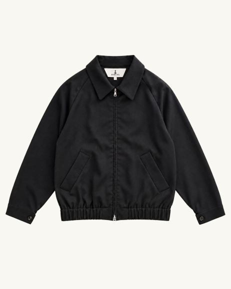 Barena - Veste Giona - Noir - allanjoseph