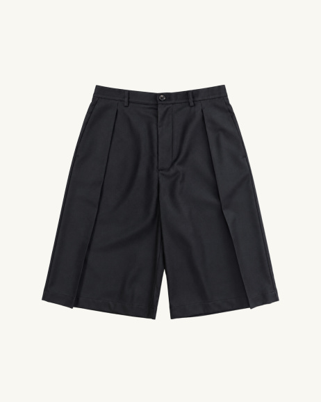 Barena - Amado Bermuda - Black - allanjoseph