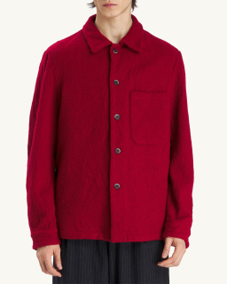 Barena - Sur-chemise Cedrone - Rouge - allanjoseph