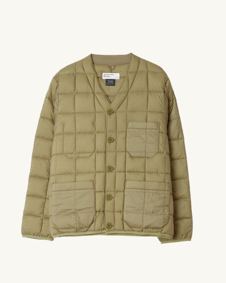 Universal Works X Taion - Quilted Down Jacket – Khaki – Unisex
