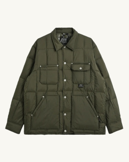 Taion - Work Down Jacket - Olive - Unisexe - allanjoseph