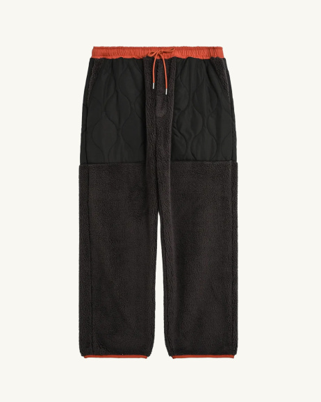 Taion - Pantalon polaire Military - Chocolat - allanjoseph