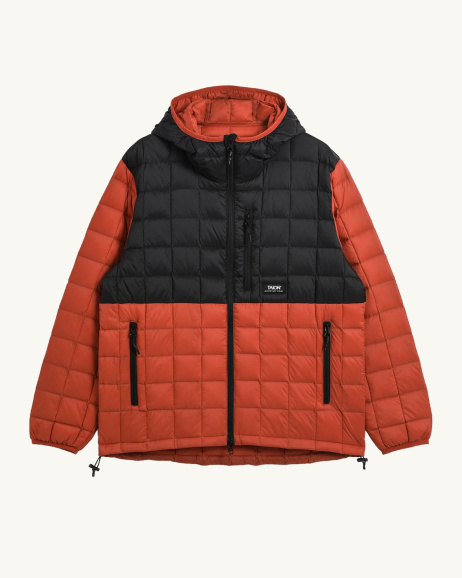 Taion - Mountain Quilted Down Jacket - Orange - Unisex - allanjoseph