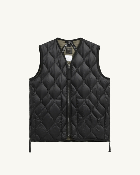 Taion - Doudoune sans manche Military - Noir - Unisexe - allanjoseph