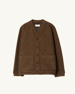 niversal Works - Advance Cardigan - Brown - allanjoseph