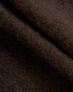 Universal Works - Cardigan en laine polaire - Marron/Indigo - allanjoseph