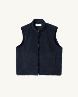 Universal Works - Gilet Hep Mountain - Navy - allanjoseph