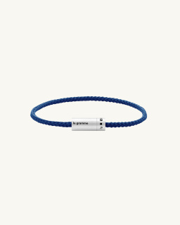 Le Gramme - Brushed Cable Nato 7G Bracelet - Royal Blue - allanjoseph