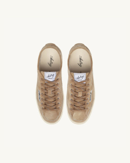 Autry - Windscape Low - Beige Suede - Women - allanjoseph