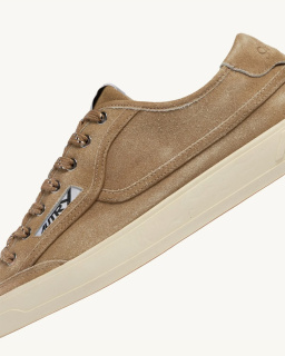 Autry - Windscape Low - Daim Beige - Women - allanjoseph