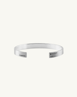 Le Gramme - Ribbon Bracelet 21g Brushed Silver - allanjoseph