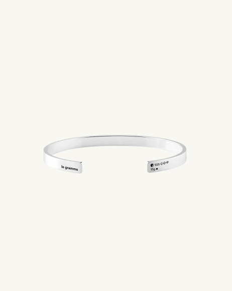 Le Gramme - Bracelet Ruban 15g - Argent brossé - allanjoseph