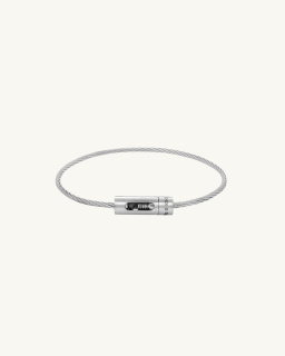 Le gramme - Bracelet Câble Perforé 8G - Argent - allanjoseph