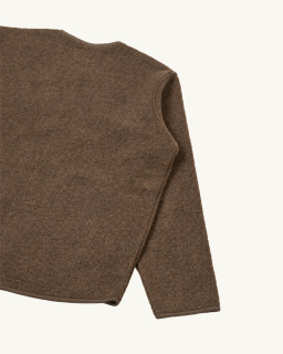 Universal Works - Veste en laine polaire - Marron - allanjoseph