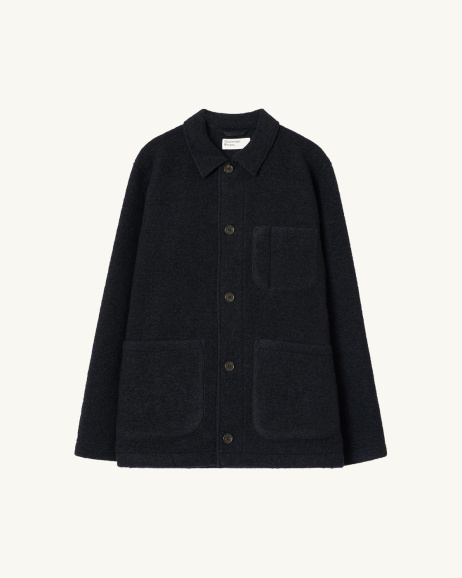 Universal Works - Field Jacket - Navy - allanjoseph