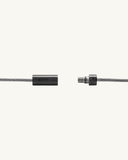 Le Gramme - 7g Cable Bracelet - Brushed Black Ceramic - allanjoseph
