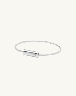 Le Gramme - Bracelet Câble le 9 g - Argent Brossé - allanjoseph