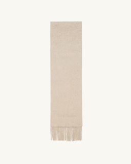 Acne Studios - Echarpe Mohair - Ecru - allanjoseph