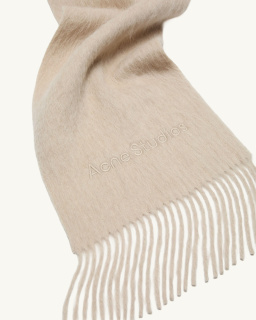 Acne Studios - Echarpe Mohair - Ecru - allanjoseph