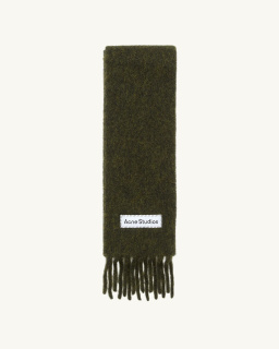 Acne Studios - Echarpe Mohair - Vert - allanjoseph