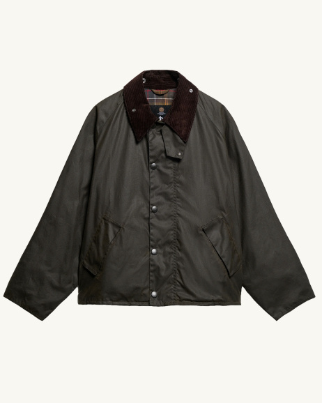 Barbour - Transport Waxed Jacket - Olive - allanjoseph