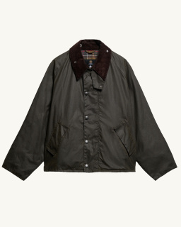 Barbour - Veste cirée Transport - Olive - allanjoseph