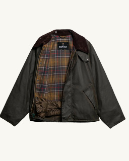 Barbour - Veste cirée Transport - Olive - allanjoseph