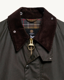Barbour - Veste cirée Transport - Olive - allanjoseph