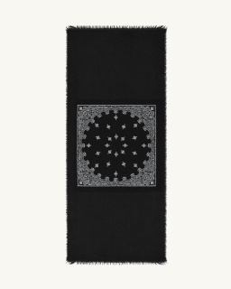 Destin - Isaband Scarf - Black - allanjoseph