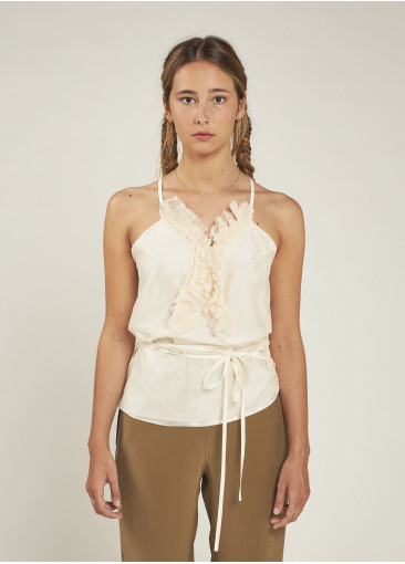 Top en tulle Seta