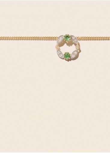 Collier Ava - Émeraude