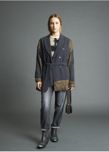 Kimono Giacca cupro