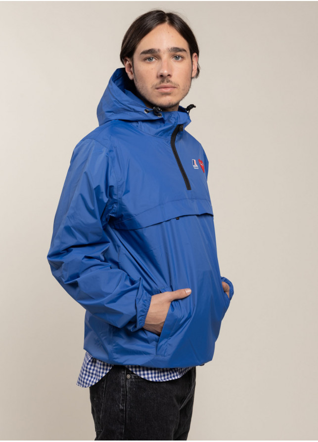 Kway x CDG Half Zip Bleu