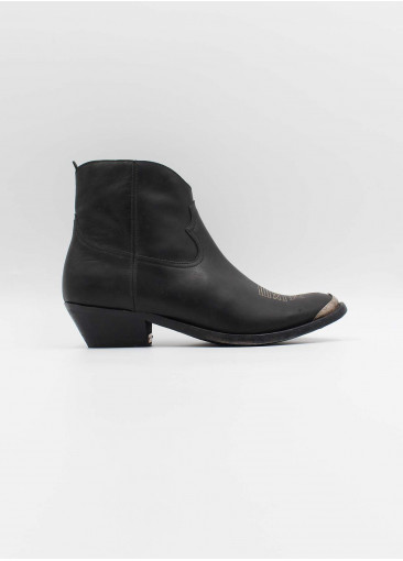 Young Santiags Boots - Black